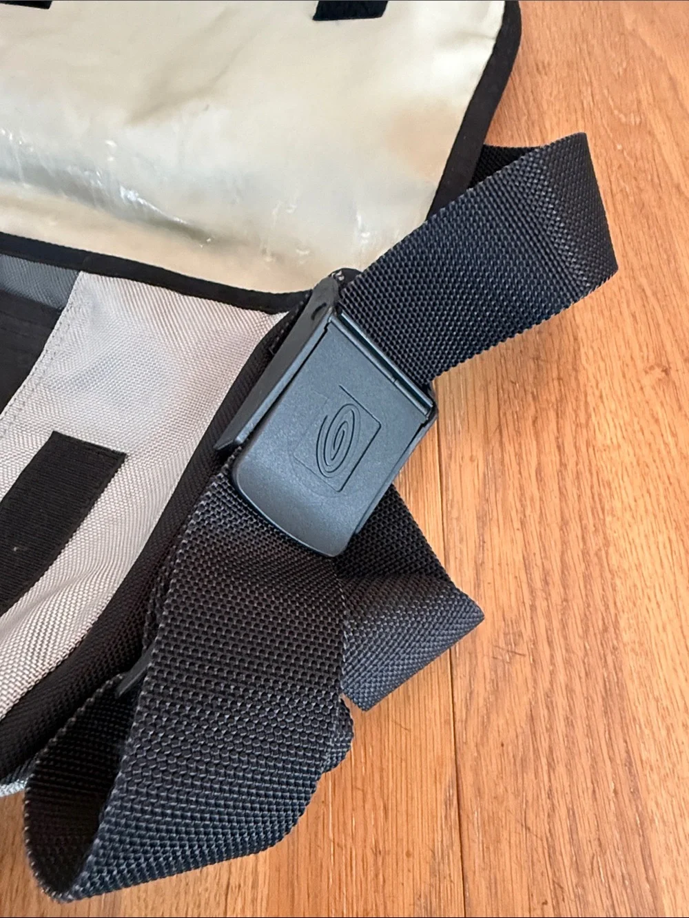 Timbuk2 Two-Tone Black and Gray Messenger Bag